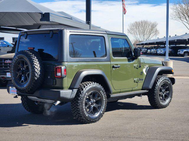 used 2023 Jeep Wrangler car, priced at $35,395