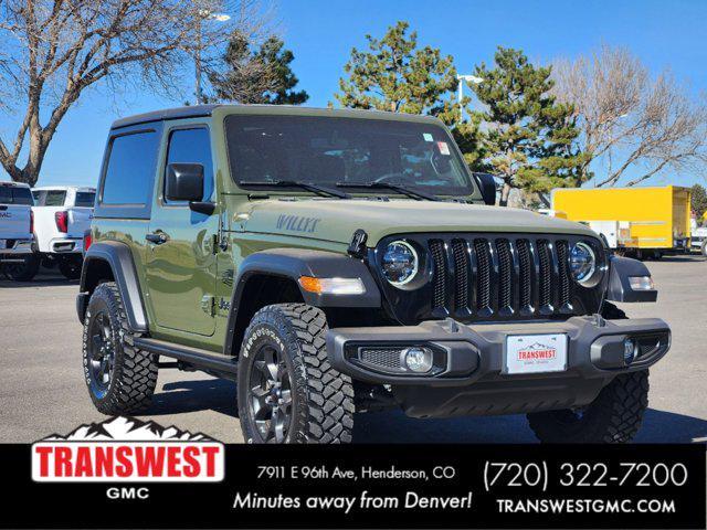 used 2023 Jeep Wrangler car, priced at $35,395