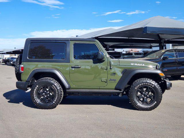 used 2023 Jeep Wrangler car, priced at $35,395