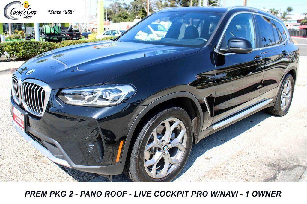 used 2022 BMW X3 car, priced at $31,990