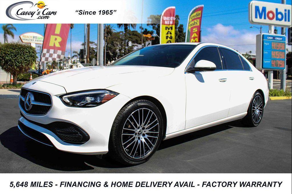used 2023 Mercedes-Benz C-Class car, priced at $32,990
