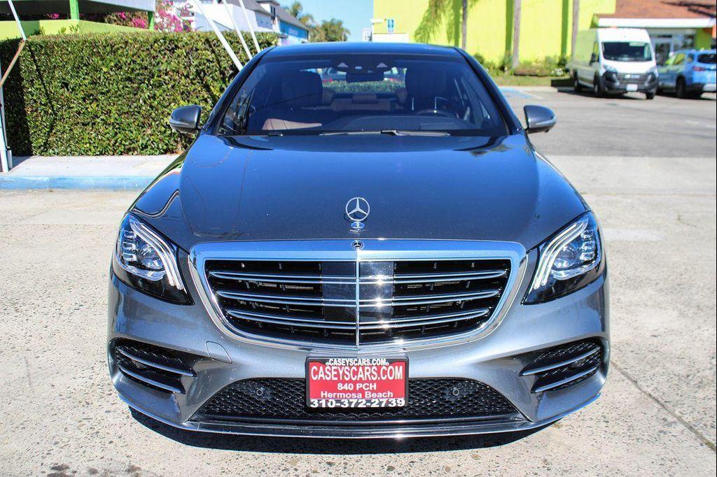used 2018 Mercedes-Benz S-Class car, priced at $40,900