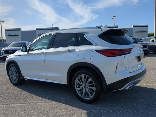 new 2025 INFINITI QX50 car, priced at $50,170