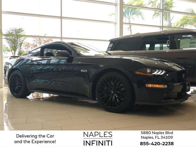 used 2021 Ford Mustang car, priced at $46,199
