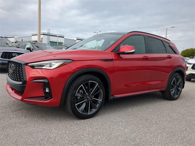 new 2025 INFINITI QX50 car, priced at $54,170