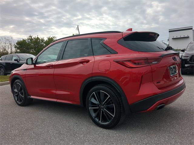 new 2025 INFINITI QX50 car, priced at $54,170