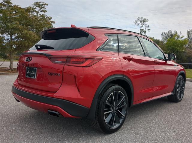 new 2025 INFINITI QX50 car, priced at $54,170