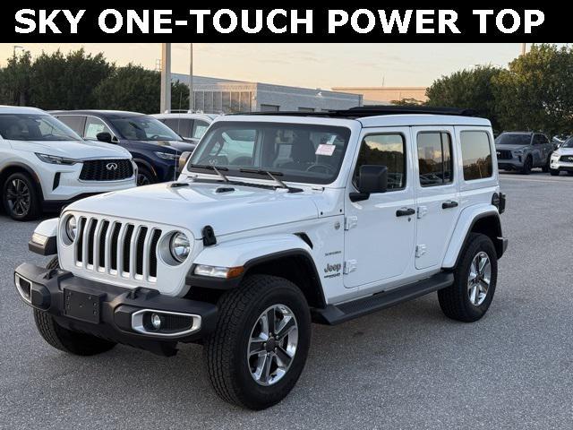 used 2022 Jeep Wrangler Unlimited car, priced at $36,246