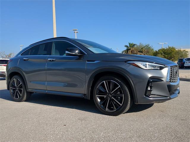 used 2022 INFINITI QX55 car, priced at $33,289