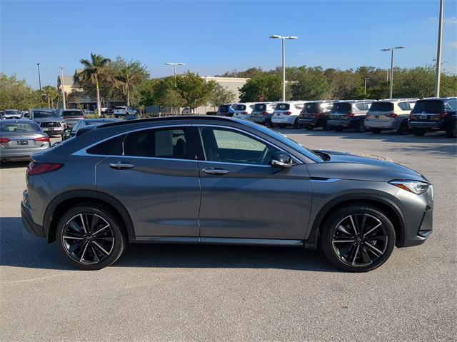 used 2022 INFINITI QX55 car, priced at $33,289