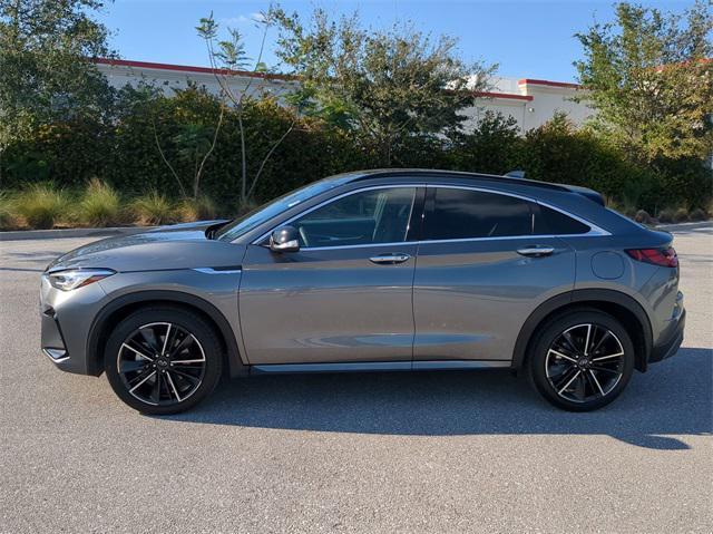 used 2022 INFINITI QX55 car, priced at $33,289