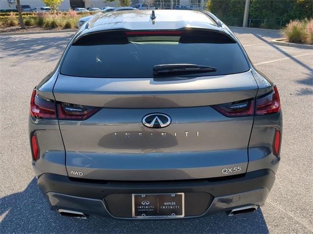 used 2022 INFINITI QX55 car, priced at $33,289