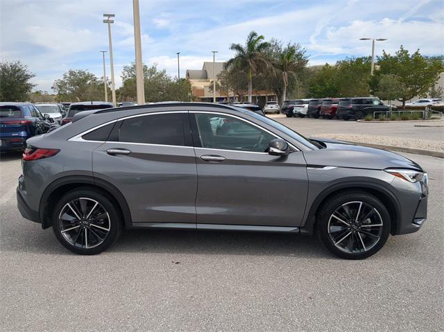 used 2023 INFINITI QX55 car, priced at $37,499