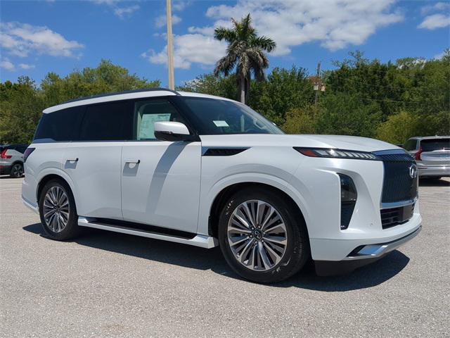 new 2025 INFINITI QX80 car, priced at $93,000
