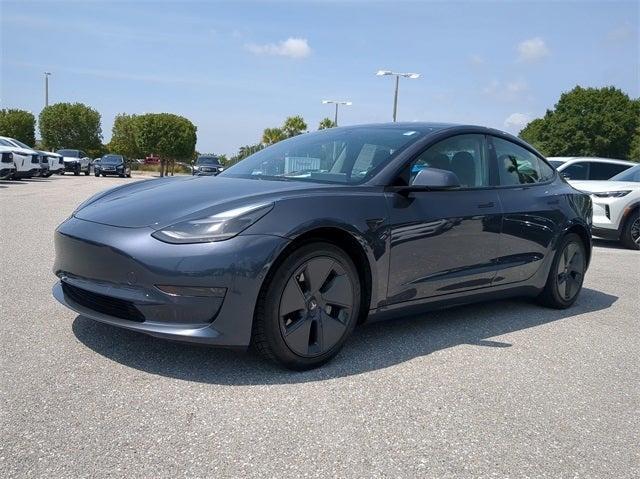 used 2022 Tesla Model 3 car, priced at $23,999