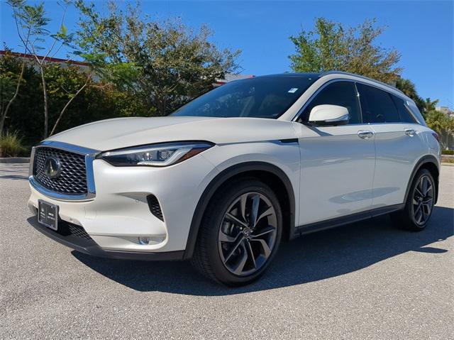 used 2021 INFINITI QX50 car, priced at $31,312