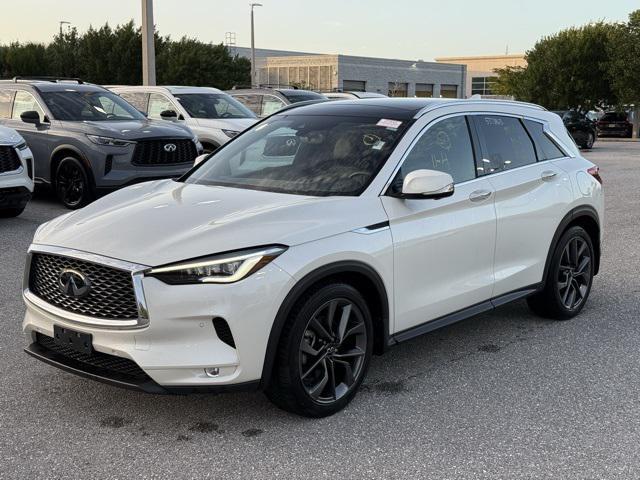 used 2021 INFINITI QX50 car, priced at $32,499