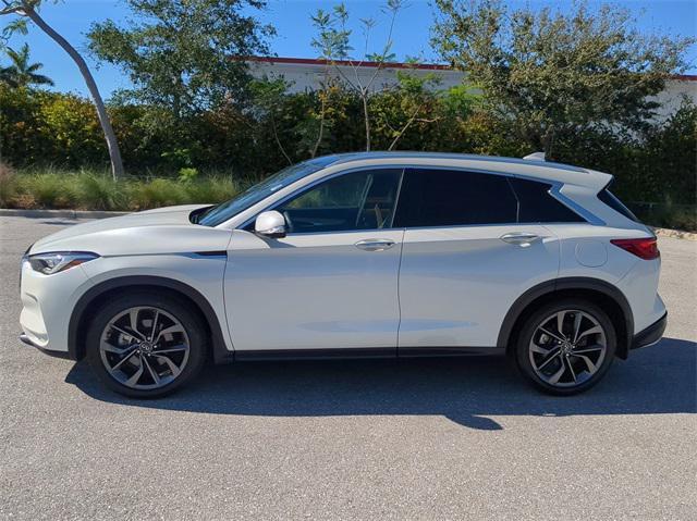 used 2021 INFINITI QX50 car, priced at $31,312