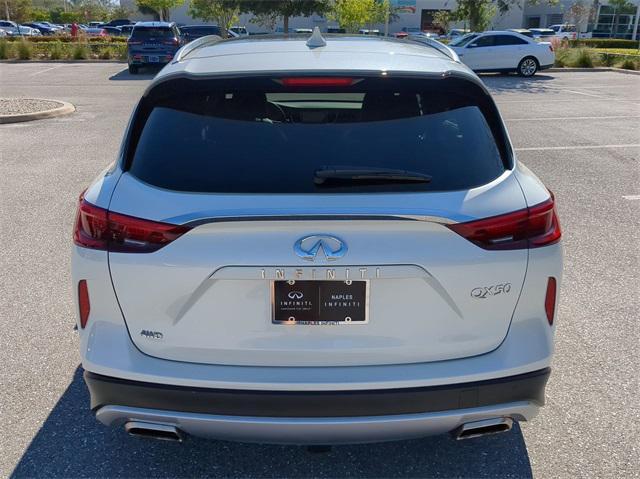 used 2021 INFINITI QX50 car, priced at $31,312