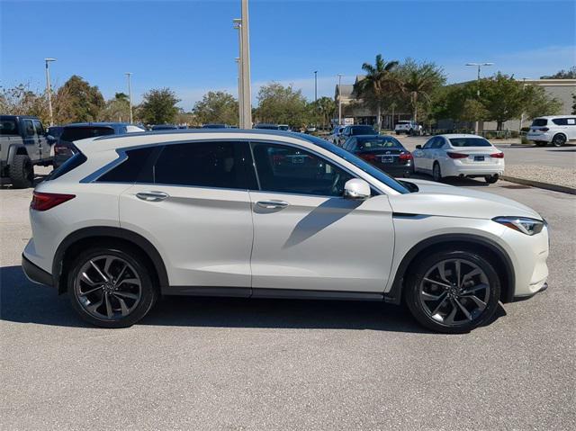 used 2021 INFINITI QX50 car, priced at $31,312