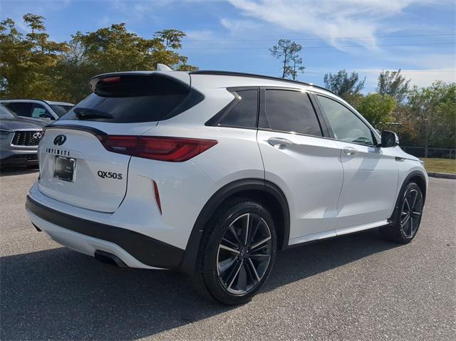 new 2025 INFINITI QX50 car, priced at $54,170