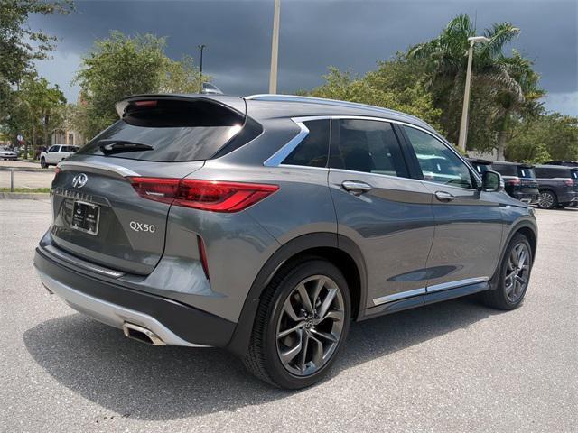 used 2023 INFINITI QX50 car, priced at $38,977