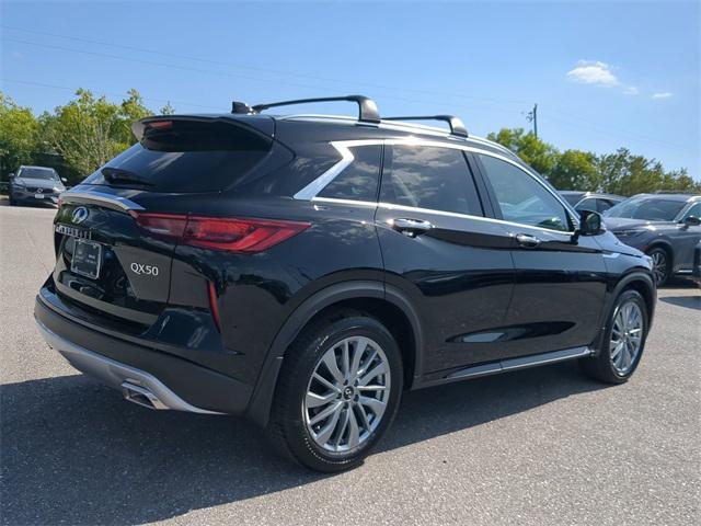 new 2025 INFINITI QX50 car, priced at $48,770