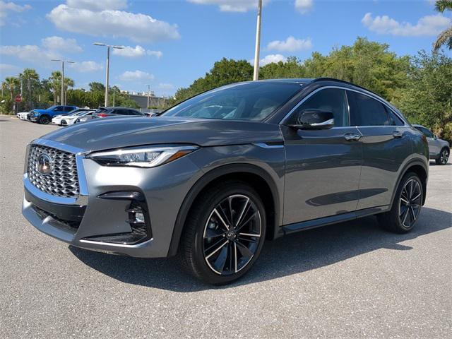 new 2025 INFINITI QX55 car, priced at $57,180