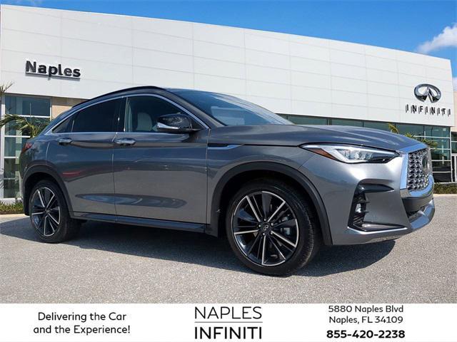 new 2025 INFINITI QX55 car, priced at $57,180