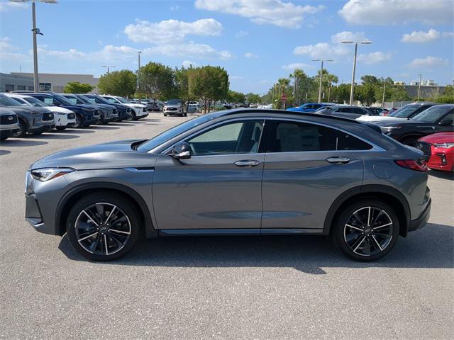new 2025 INFINITI QX55 car, priced at $57,180