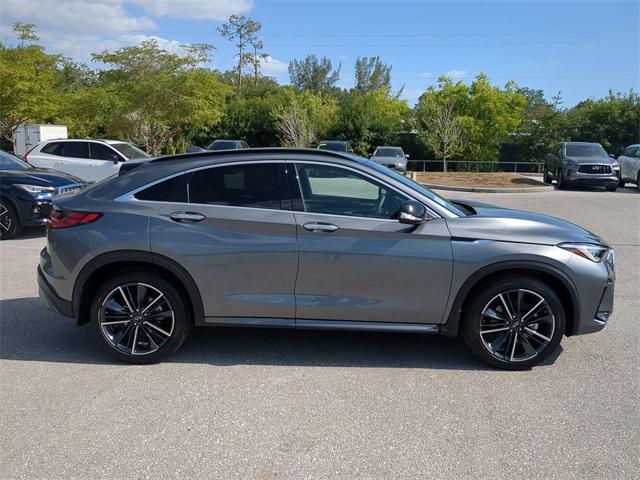 new 2025 INFINITI QX55 car, priced at $57,180