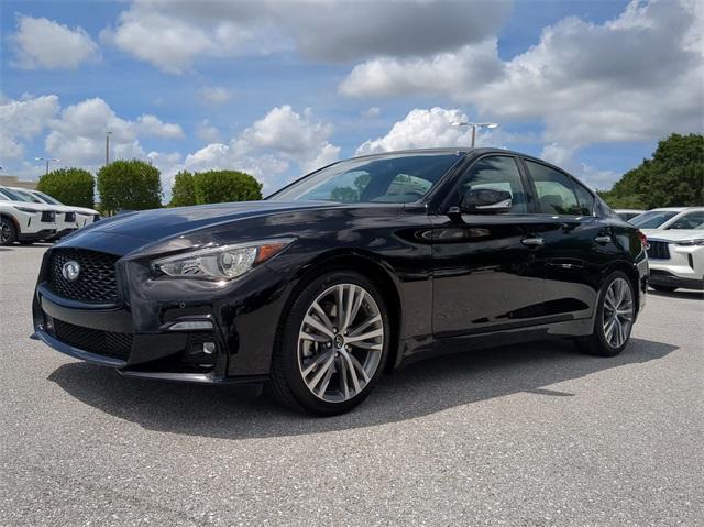 new 2024 INFINITI Q50 car, priced at $53,965