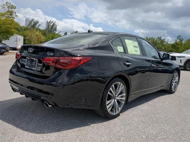 new 2024 INFINITI Q50 car, priced at $53,965