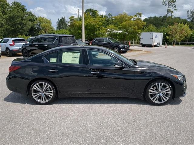 new 2024 INFINITI Q50 car, priced at $53,965