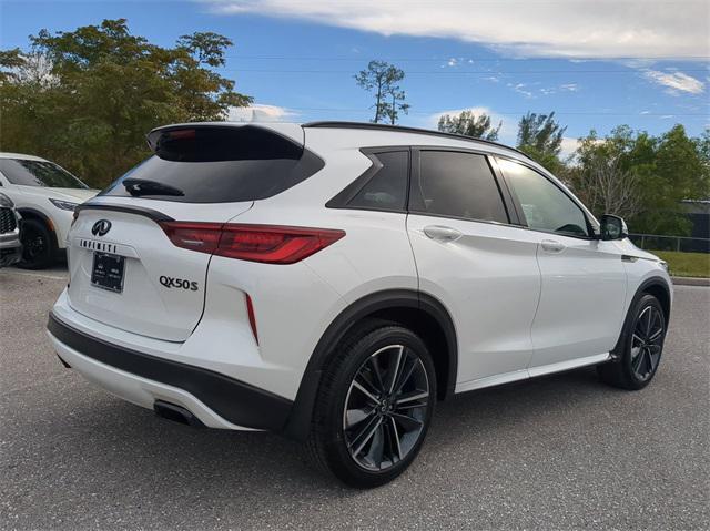 new 2025 INFINITI QX50 car, priced at $54,835