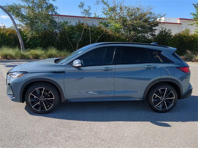 used 2023 INFINITI QX50 car, priced at $37,588