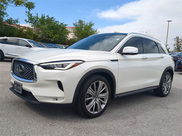 used 2022 INFINITI QX50 car, priced at $34,593