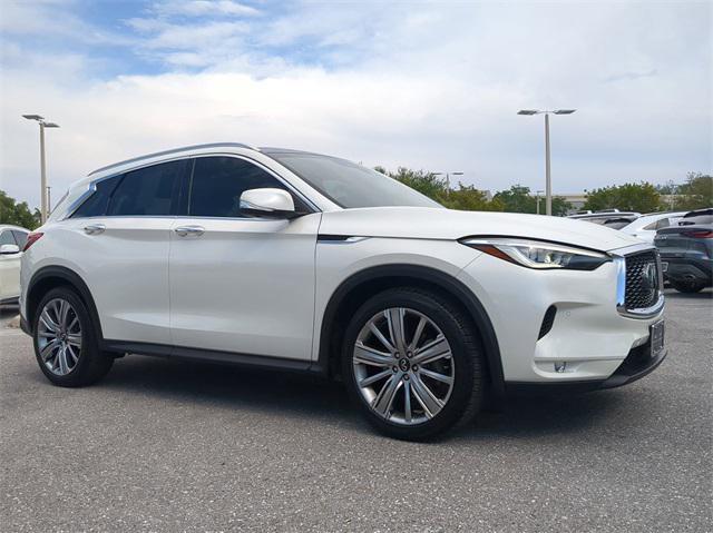 used 2022 INFINITI QX50 car, priced at $34,593