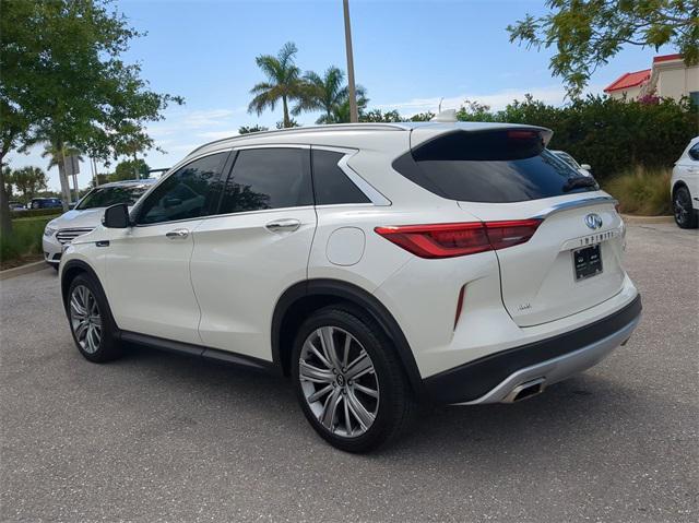 used 2022 INFINITI QX50 car, priced at $34,593