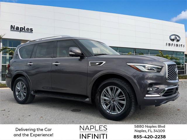 used 2023 INFINITI QX80 car, priced at $54,463