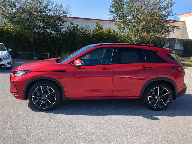 new 2025 INFINITI QX50 car, priced at $54,455