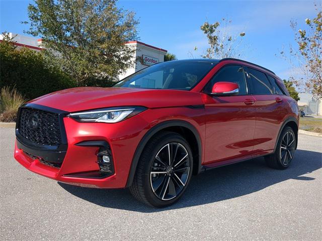 new 2025 INFINITI QX50 car, priced at $54,455