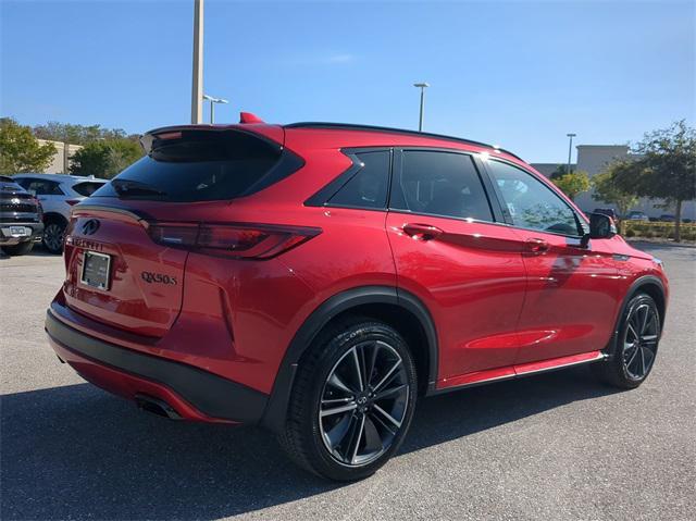 new 2025 INFINITI QX50 car, priced at $54,455