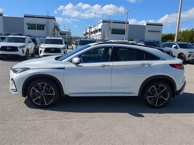 new 2025 INFINITI QX55 car, priced at $58,780