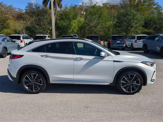 new 2025 INFINITI QX55 car, priced at $58,780