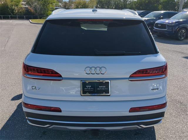 used 2023 Audi Q7 car, priced at $59,999