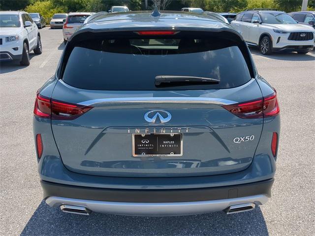 new 2024 INFINITI QX50 car, priced at $47,650