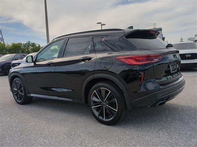 new 2025 INFINITI QX50 car, priced at $53,270