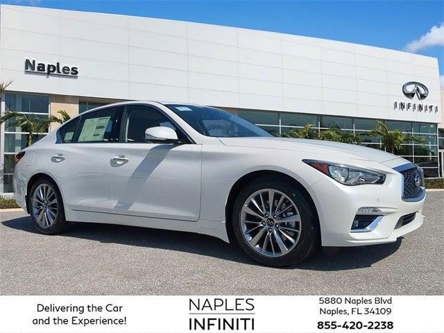 new 2024 INFINITI Q50 car, priced at $46,085