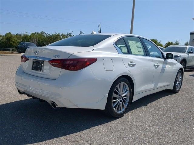 new 2024 INFINITI Q50 car, priced at $46,085